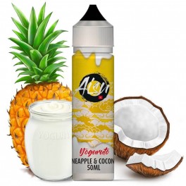 Yogurt Pineapple & Coconut 50ML - Aisu Juice | Grossiste cigarette électronique – Greenvillage.fr