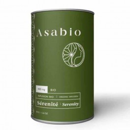 CBD Serenity Herbal Tea - Asabio | Wholesaler herbal tea in cbd | Greenvillage.fr