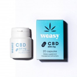 Capsula di CBD - Weazy | Grossista di capsule cbd | Greenvillage.fr