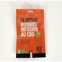 Le Nature by Tizz Stilla Organic Rooibos CBD Infusion | Wholesaler of CBD food products | Greenvillage.fr