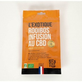 Rooibos Bio au CBD L'exotique by Tizz Stilla | Grossiste produits alimentaires CBD | Greenvillage.fr