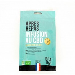 Infusion Bio au CBD Absolu d'Agrumes by Tizz Stilla | Grossiste produits alimentaires CBD | Greenvillage.fr