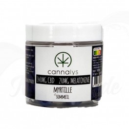 Pot bonbons mous SOMMEIL - Cannalys | Produit alimentaire au CBD | Greenvillage.fr