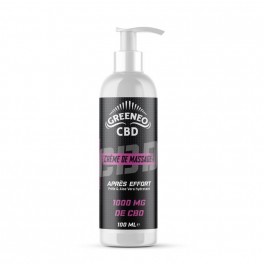 Massage Cream with CBD Active - Greeneo - Wholesaler electronic cigarette | Greenvillage.fr