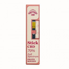 CBD Stick Fruits Rouges - Greeneo | Grossista di CBD e liquidi | Greenvillage.fr