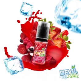 Fraise Litchi Ice 10ML - Devil Squiz | Grossiste e liquide – Greenvillage.fr