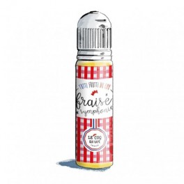 Fraise symphonie 50ML - Le Coq qui vape | Electronic cigarette wholesaler - Greenvillage.fr