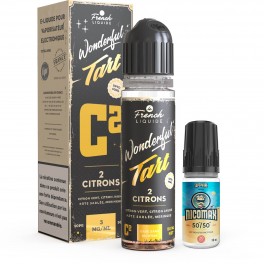 Easy2Shake 2 Citrons 50/50 60ML - Wonderful Tart/Le French Liq - Grossiste cigarette electronique - Greenvillage