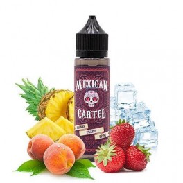 Ananas Fraise Pêche 50ML - Mexican Cartel | Grossista sigaretta elettronica – Greenvillage.fr