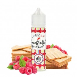 Gaufrette Framboise 50ML - Le Coq qui vape | Grossista sigaretta elettronica – Greenvillage.fr