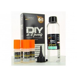 Pack DIY 6MG 150ML + 40ML nicotine Booster de E-Saveur