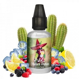 Concentre Green Oasis 30ML - Hidden Potion/Aromes et Liquides | Grossiste e liquide -  Greenvillage.fr