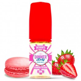 Concentre Strawberry Macaroon 30ML - Dinner Lady | Grossista sigaretta elettronica – Greenvillage.fr