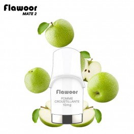 Cartouche Pomme croustillante (par 2) - Flawoor Mate 2 | Disposable e cigarette wholesaler | Greenvillage.fr