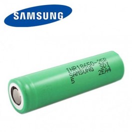 Samsung 25R 18650 - 2500mah (Par 1) | Electronic cigarette wholesaler - Greenvillage.fr