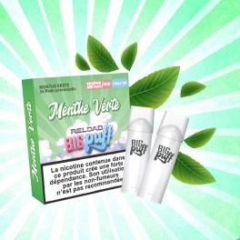 Pod Menthe verte - Big Puff Reload (Pack 2)