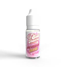 Ice Cream Fraise 10ML (Sel de nicotine) - Wpuff Flavors/Liquide