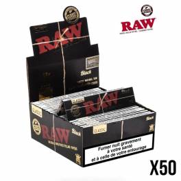 Feuille à rouler Black KS Slim - Raw (Par 50)