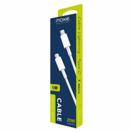 Chargeur Type-C/Lightning (1m) - Moxie