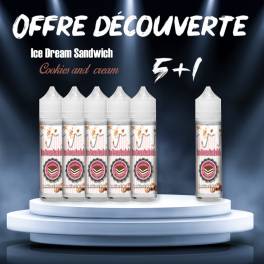 Cookie and Cream 50ML de Ice Dream Sandwich