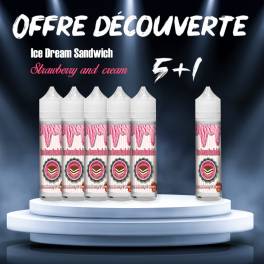 Strawberry and Cream 50ML de Ice Dream Sandwich