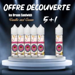 Vanilla and Cream 50ML de Ice Dream Sandwich