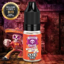 (S02) Fruit du Dragon Fraise Mure 10ML (Sel de nicotine) - Mexican Ca